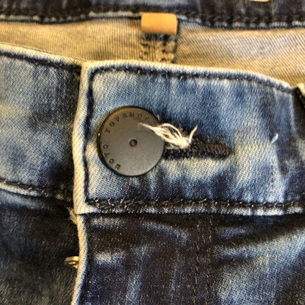 Topshop Moto denim jean leggings jeggings. - Picture 6 of 6